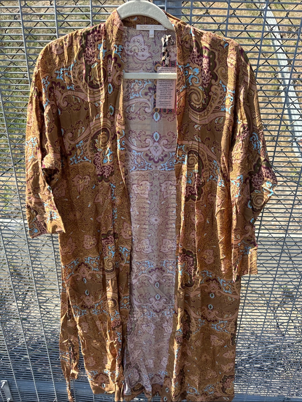 NWT Novella Royale Robe M/L